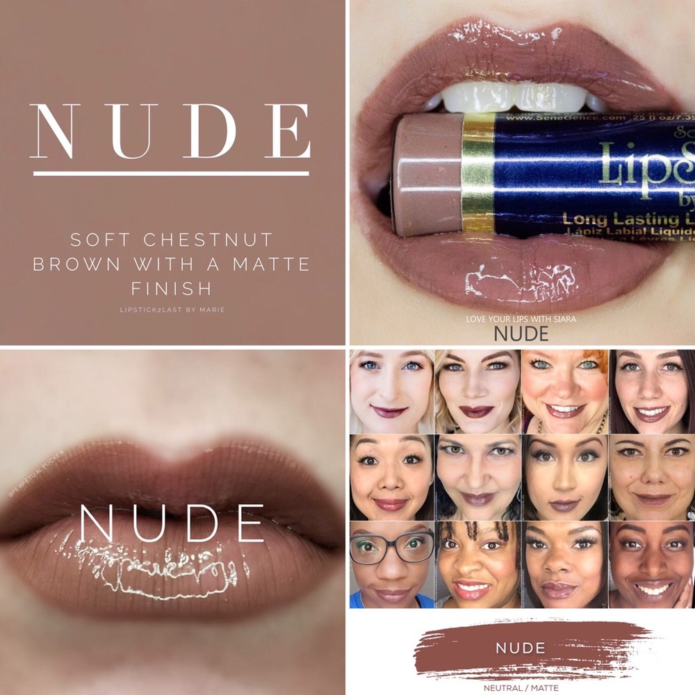 Nude LipSense lip color